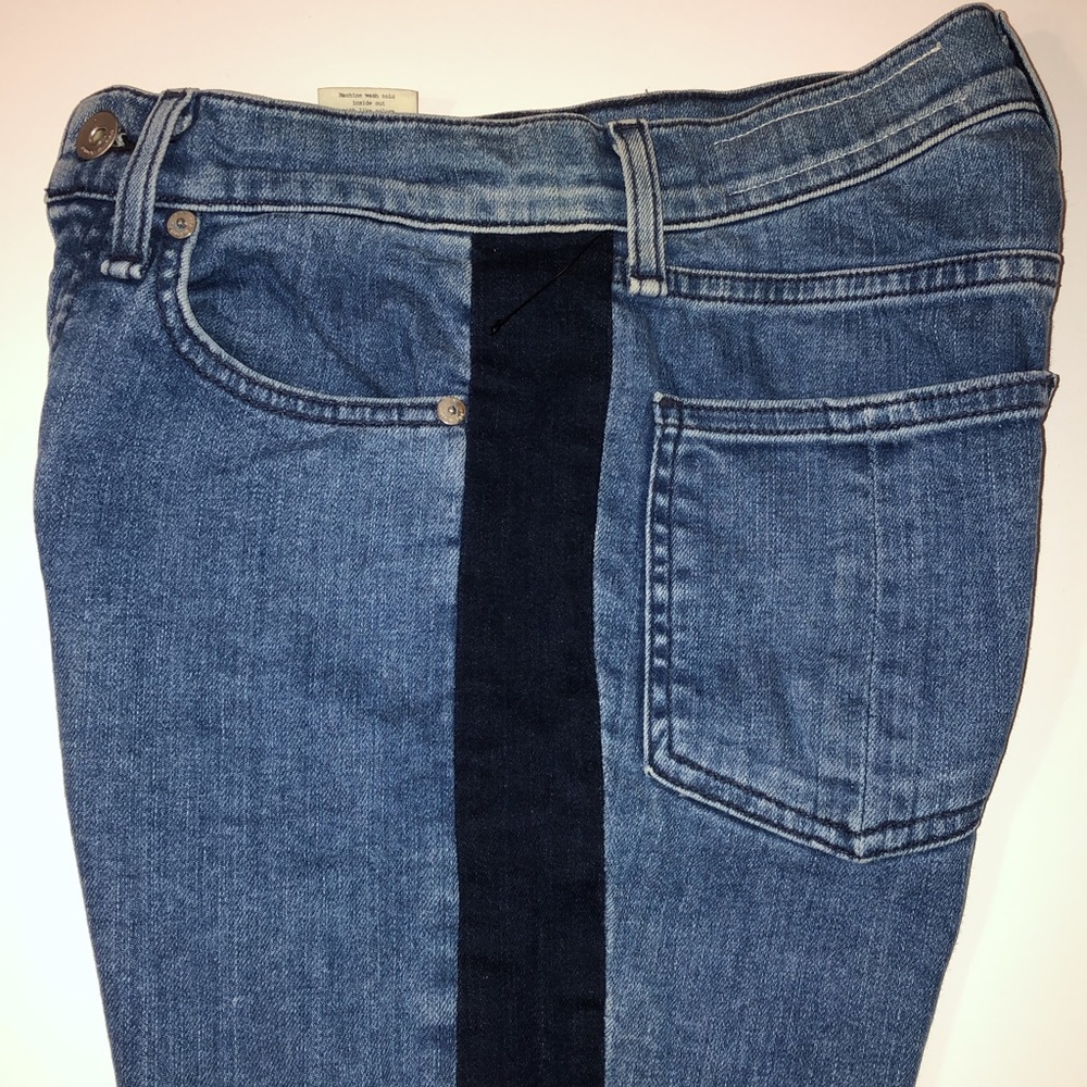 Rag & Bone Mazie Double Indigo Tuxedo Skinny - image 2